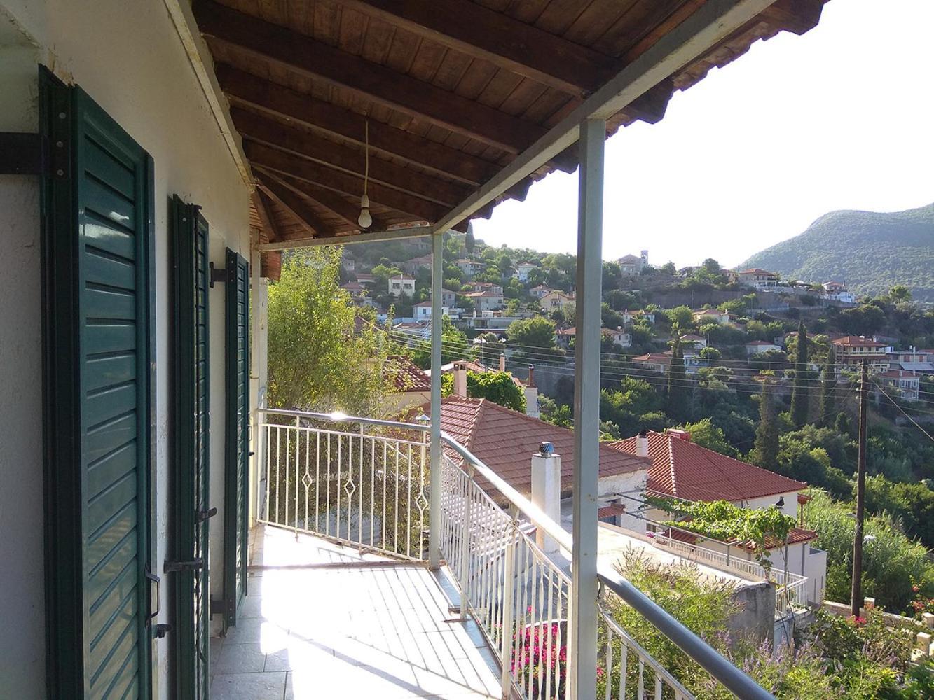 Vintage House With A Fantastic View Apartment Mavrommátion Екстериор снимка