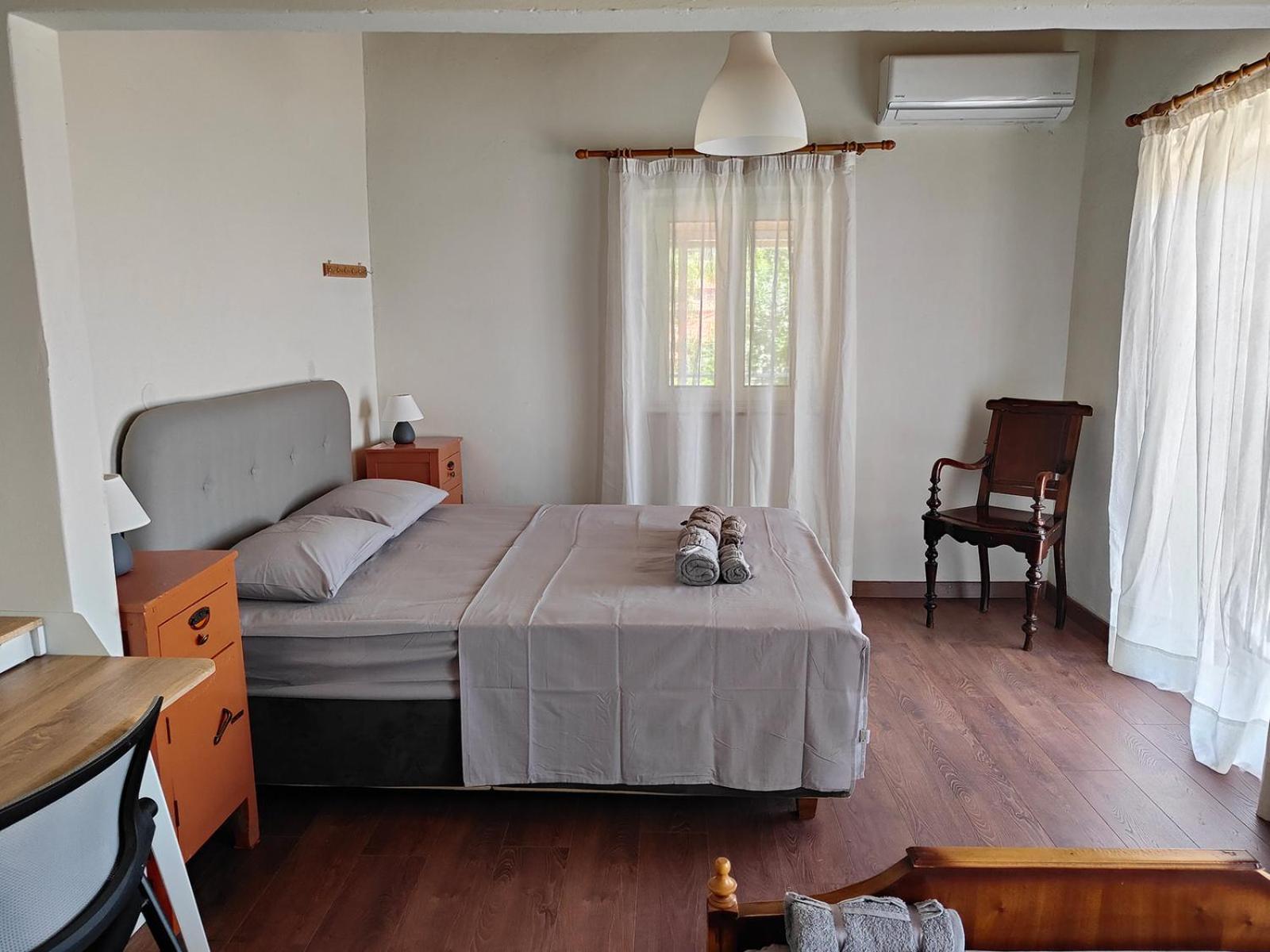 Vintage House With A Fantastic View Apartment Mavrommátion Екстериор снимка
